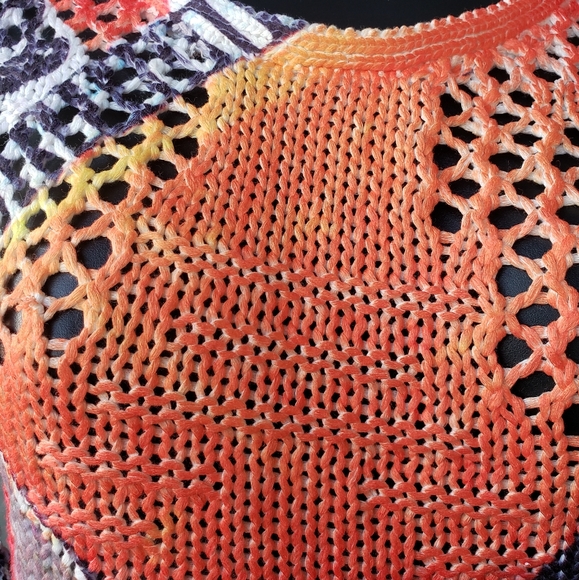 Compliments Multi-color Scoopneck Knitted Sweater - Picture 2 of 6